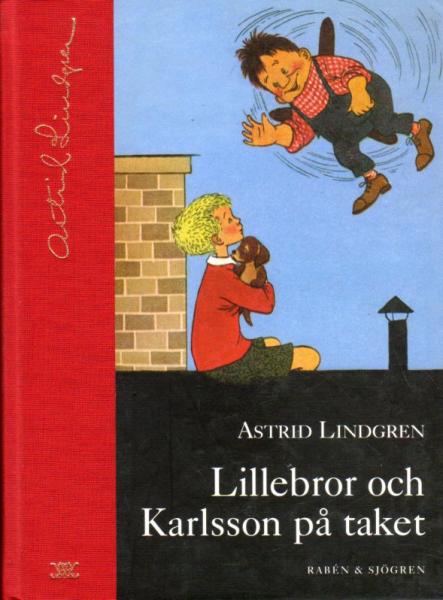 Astrid Lindgren book Swedish - Lillebror och Karlsson på pa taket